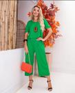 Conjunto Pantacourt com bolso na calça