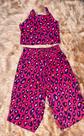 Conjunto Pantacourt Oncinha Pink infantil menina