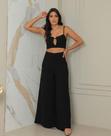 Conjunto pantalona com cropped