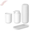 Conjunto Para Banheiro Bold 4 Peças Conjunto Para Banheiro Bold 4 Peças