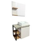 Conjunto para Banheiro com Cuba e Espelheira Dallas