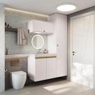 Conjunto Para Banheiro Kappesberg Celeste 3 Peças Branco Conjunto Para Banheiro Kappesberg Celeste 3 Peças Branco