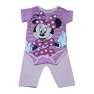 Conjunto Para Bebê Body Bory + Calça Estampa da Minnie Rosinha REF S203A Conjunto Para Bebê Body Bory + Calça Estampa da Minnie Rosinha REF S203A