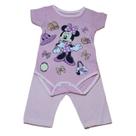 Conjunto Para Bebê Body Bory Com Estampa da Minnie + Calça Rosa Bebê REF S204D Conjunto Para Bebê Body Bory Com Estampa da Minnie + Calça Rosa Bebê REF S204D