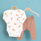 Conjunto para Bebê Body e Calça Cavalos