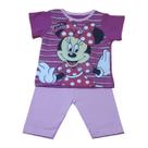 Conjunto Para Bebê Camisa + Calça Estampa da Minnie Rosa Pink REF S203E Conjunto Para Bebê Camisa + Calça Estampa da Minnie Rosa Pink REF S203E