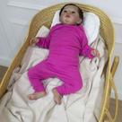 Conjunto Para Bebê Reborn Menina Body E Calça Pink Algodão 2 peças boneca roupa bebê