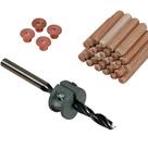 Conjunto para Cavilhar de 8mm 28 Peças 291700 Wolfcraft