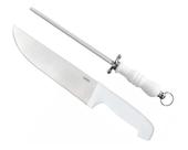 Conjunto para Churrasco do Assador MOR Faca e Chaira