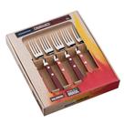 Conjunto para Churrasco Garfos Jumbo 6 Peças Avermelhado - Tramontina