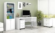 Conjunto para Escritório 04 Peças Branco - Tecno Mobili Conjunto para Escritório 04 Peças Branco - Tecno Mobili