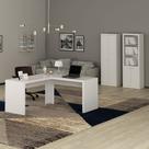 Conjunto para Escritório Branco 3 peças Tecnomobili