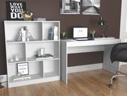 Conjunto para Escritório Mesa e Estante B28 Linha B's Emovell