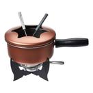 Conjunto para Fondue 10 Peças Cobre Brinox - 1254/116 Conjunto para Fondue 10 Peças Cobre Brinox - 1254/116
