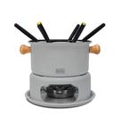 Conjunto Para Fondue 10 Peças Eleganza, Black Decker Com Base e Garfos Inox