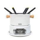 Conjunto Para Fondue 10 Peças Eleganza, Black Decker Com Base e Garfos Inox Conjunto Para Fondue 10 Peças Eleganza, Black Decker Com Base e Garfos Inox