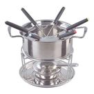 Conjunto para Fondue em Aço Inox 11 Peças