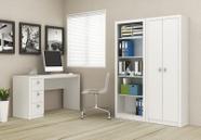 Conjunto para Home Office 03 Peças Branco - Tecno Mobili Conjunto para Home Office 03 Peças Branco - Tecno Mobili