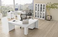 Conjunto para Home Office 06 Peças Branco - Tecno Mobili Conjunto para Home Office 06 Peças Branco - Tecno Mobili