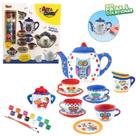 Conjunto para Pintar Art e Craft Festa do Chá em Cerâmica