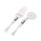Conjunto Para Pizza 2 Peças Cristal Hausktaft