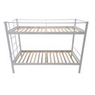 Conjunto para Quarto 1 Beliche e 1 Estante com Rodizios 3 Prateleiras
