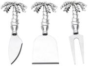 Conjunto para Queijo Bon Gourmet Palmeira - 3 Peças