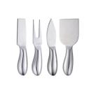 Conjunto Para Queijo de Inox - 4 Peças