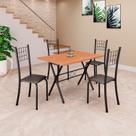 Conjunto para Sala de Jantar com 4 Cadeiras Dany Conjunto para Sala de Jantar com 4 Cadeiras Dany
