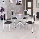 Conjunto para Sala de Jantar com 4 Cadeiras Lívia
