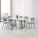 Conjunto para Sala de Jantar com 6 Cadeiras Betina