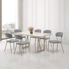 Conjunto para Sala de Jantar com 6 Cadeiras Betina