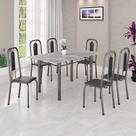 Conjunto para Sala de Jantar com 6 Cadeiras Lívia
