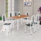 Conjunto para Sala de Jantar com 6 Cadeiras Lívia