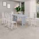 Conjunto para Sala de Jantar com 8 Cadeiras Lara