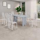 Conjunto para Sala de Jantar com 8 Cadeiras Lara