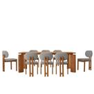 Conjunto para Sala de Jantar com 8 Cadeiras Tokyo