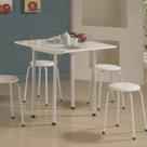 Conjunto para Sala de Jantar Nádia 72x72 Cm