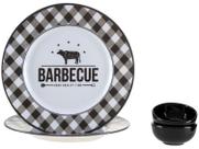 Conjunto para Servir Alleanza Barbecue 4 Peças