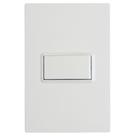 Conjunto Para Tomada Placa 4x2 1 Interruptor Simples Linha Pratika 6 Amperes 250 Volts Ilumi Slim Conjunto Para Tomada Placa 4x2 1 Interruptor Simples Linha Pratika 6 Amperes 250 Volts Ilumi Slim