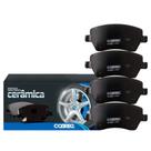 Conjunto Pastilha de Freio Dianteiro Cerâmica N-456C Cobreq - N0004560015 Conjunto Pastilha de Freio Dianteiro Cerâmica N-456C Cobreq - N0004560015