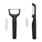 Conjunto Peeler KitchenAid Conjunto universal de 2 pretos