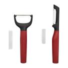 Conjunto Peeler KitchenAid Universal Y e Euro, Empire Red x2