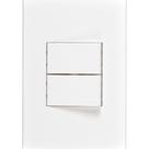 Conjunto Peesa Alfa 1505C 1 Interruptor Simp.1 Paralelo Branco