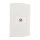 Conjunto Peesa Alfa 1509 1Tomada P/Antena Branco Conjunto Peesa Alfa 1509 1Tomada P/Antena Branco