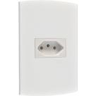 Conjunto Peesa Alfa 1545 1Tomada 20A Branco Conjunto Peesa Alfa 1545 1Tomada 20A Branco