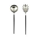 Conjunto Pegador E Colher Para Massa Inox 2 Peças Conjunto Pegador E Colher Para Massa Inox 2 Peças