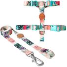 CONJUNTO PEITORAL H E GUIA Tamanho G Rosa LAGUNA