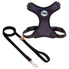 Conjunto Peitoral Neocomfy e Guia para Gatos Black TAM U