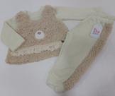 Conjunto Pelo Bebê Menina Luxo Inverno Enxoval D+ Baby 60103